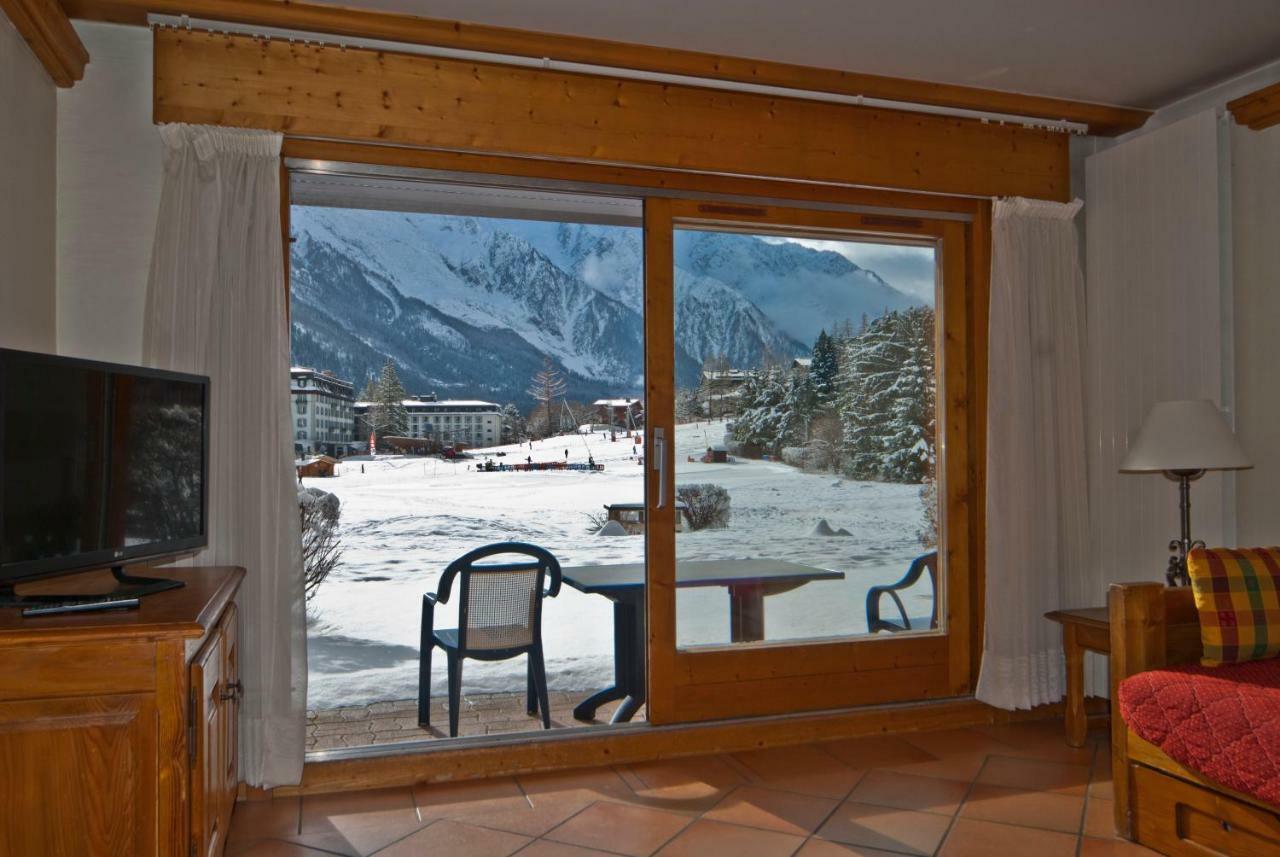 Front Ski Slope Chamonix Apartment Exterior foto